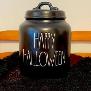 Rae Dunn Happy Halloween Canister